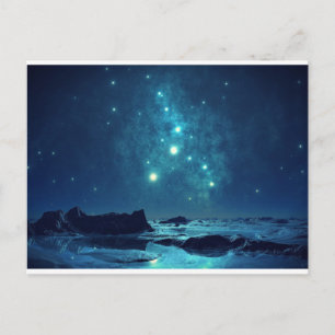 cartão postal da noite estelar