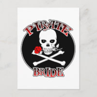 Cartão postal da Noiva Pirata