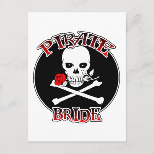 Cartão postal da Noiva Pirata