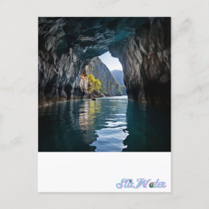 cartão postal da paisagem natural