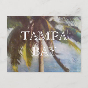 Cartão Postal da Palmeira de Tampa Bay