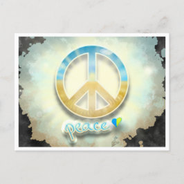 Cartão postal da Paz para a Ucrânia