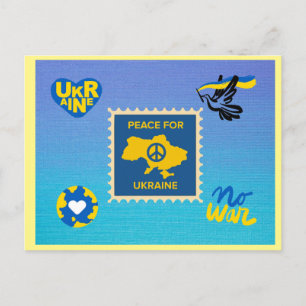 Cartão postal da Paz para a Ucrânia
