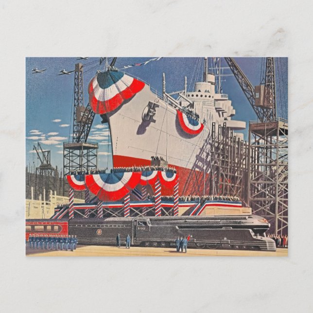 Cartão postal da Pensilvânia, 1940 (Frente)