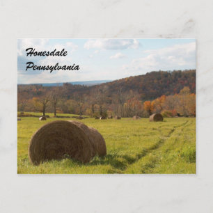 Cartão postal da Pensilvânia Honesdale