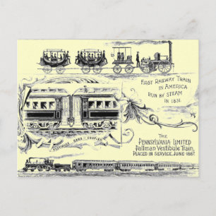 Cartão postal da Pensilvânia Limited 1887