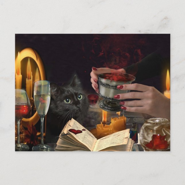 cartão postal da poção amorosa (Frente)