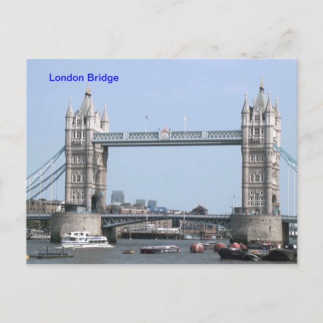 Cartão postal da Ponte de Londres (Frente)