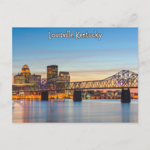 Cartão postal da Ponte de Louisville Kentucky