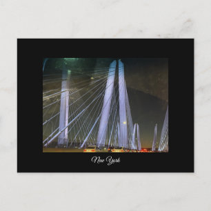 Cartão Postal da Ponte Iluminada de Nova York