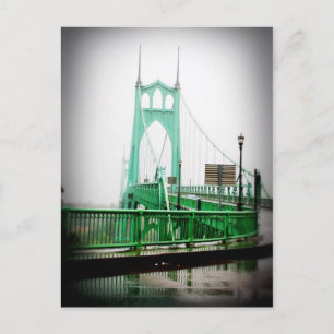 Cartão postal da ponte Johns da Rua