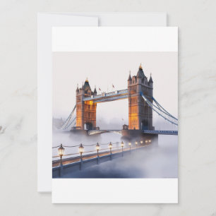 Cartão postal da ponte Londres