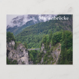 Cartão postal da ponte Marienbrücke