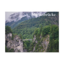 Cartão postal da ponte Marienbrücke