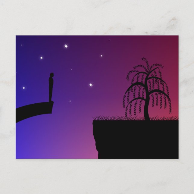 Cartão postal da ponte quebrada (Frente)