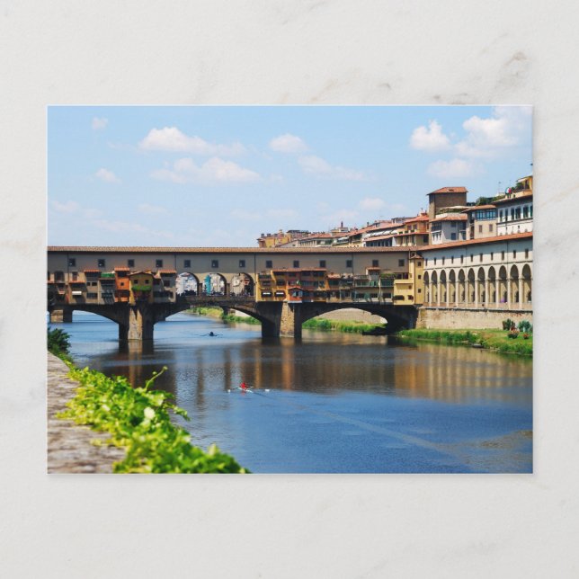 Cartão Postal da Ponte Vecchio (Frente)