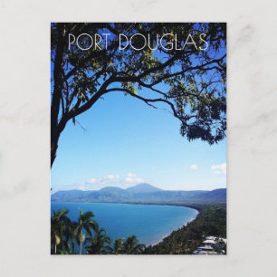cartão postal da praia de four mile port douglas