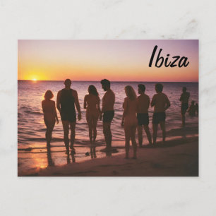 Cartão Postal da Praia de Ibiza