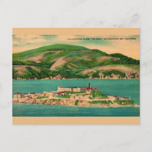 Cartão Postal da Prisão de Alcatraz