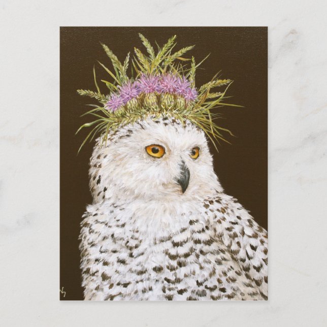 Cartão postal da Rainha da Neve (Frente)