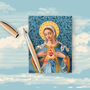 Cartão Postal da Rainha do Céu