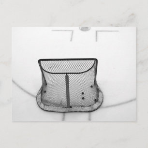 Cartão postal da rede de hóquei