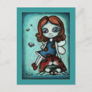 Cartão postal da Redhead Lucy