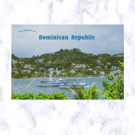 Cartão postal da República Dominicana Samana