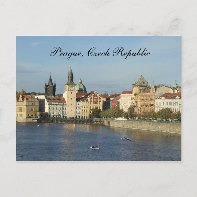 Cartão Postal da República Tcheca Praga (Frente)