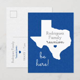 Cartão postal da Reunião da Família Blue State
