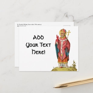 Cartão postal da rua David of Wales (P 001)