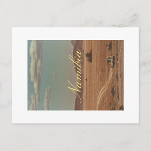 Cartão Postal da Savana da Namíbia