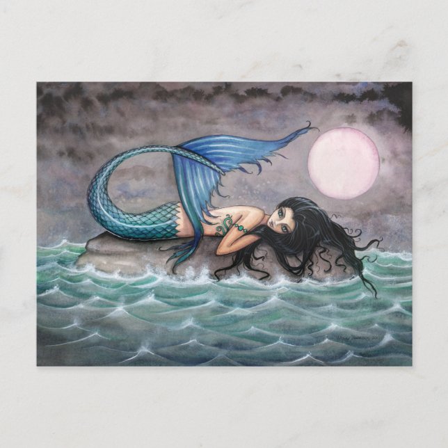 Cartão Postal da Sereia da Ilha Pequena (Frente)