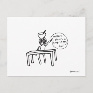 cartão postal da sopa