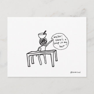 cartão postal da sopa