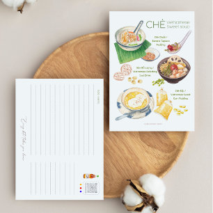 Cartão Postal da Sopa Doce Vietnamita