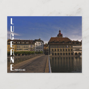 Cartão postal da Suiça de Lucerne