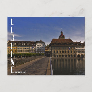 Cartão postal da Suiça de Lucerne