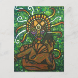Cartão postal da Terra Mãe