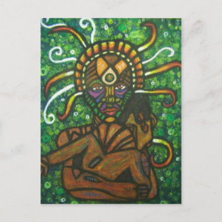 Cartão postal da Terra Mãe