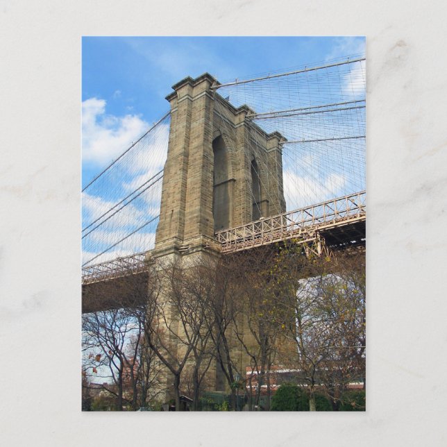 Cartão postal da Torre Brooklyn (Frente)