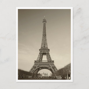 Cartão postal da torre Eiffel