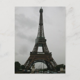 Cartão postal da torre Eiffel