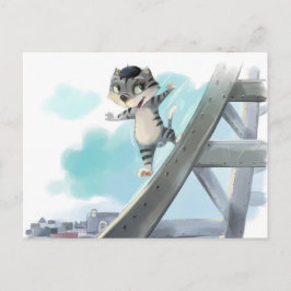 Cartão postal da torre Eiffel