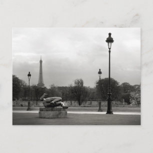 Cartão postal da torre Eiffel