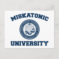 Cartão postal da Universidade Miskatonic