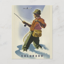 Cartão postal da viagens vintage Colorado USA