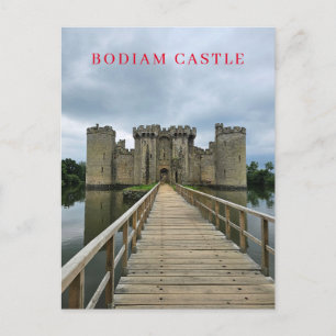 Cartão postal da vista do Castelo de Bodiam