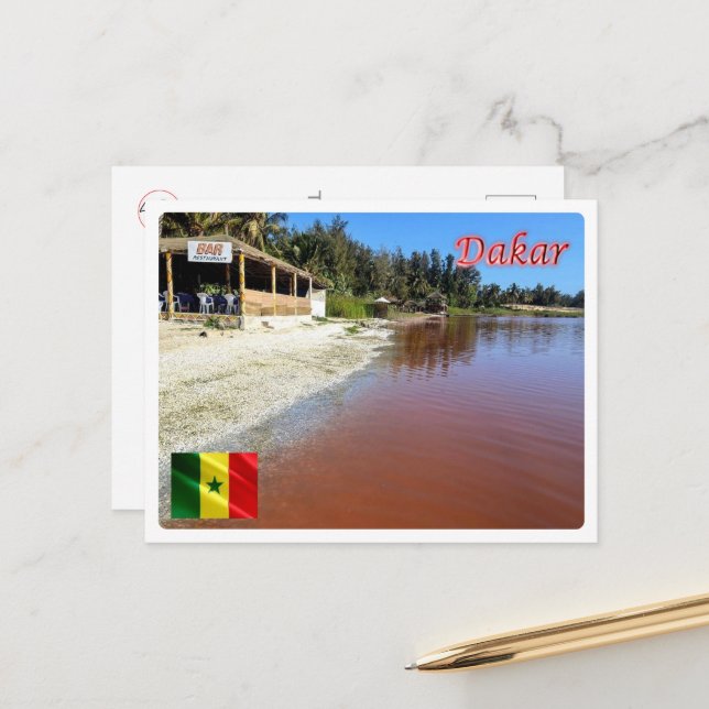 Cartão Postal Dacar - Senegal - Panorama - (Frente/Verso In Situ)