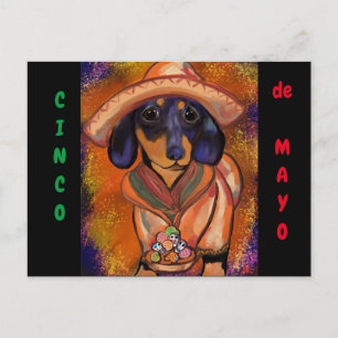 Cartão Postal Dachshund